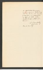 k.k. naturhistorisches Hofmuseum, Intendanzakten 1885-1896 (Hauer), Aktenzahl Z.256.b/1887, Seite 2
